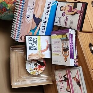 Pilates And Workout DVD And Book Set